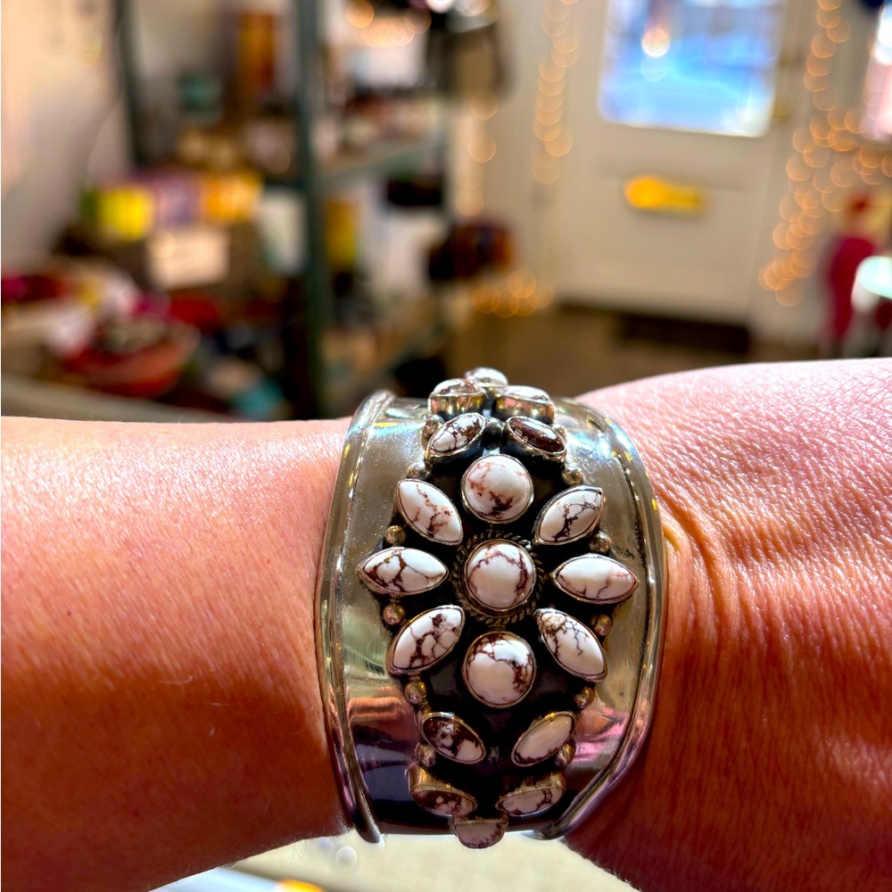 Stunning Buffalo Jasper Cuff